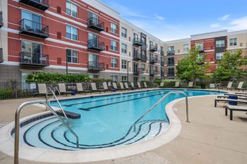 Resort style heated pool